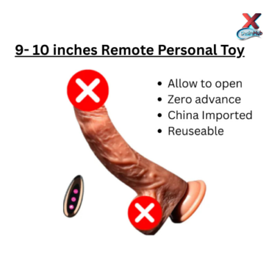 9-10 Inch Remote Personal Toy