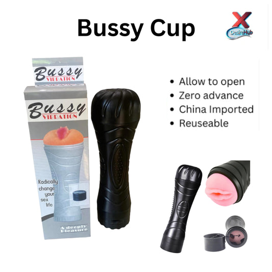 Buy Bussy Cup Pussy - Bussy Vibrations Realistic Adult Male Sex Toy Vagina Sex Cup 7 Vibrational Modes for Men Realistic Feeling Extra Tight Male Masturbator Pocket Stroker