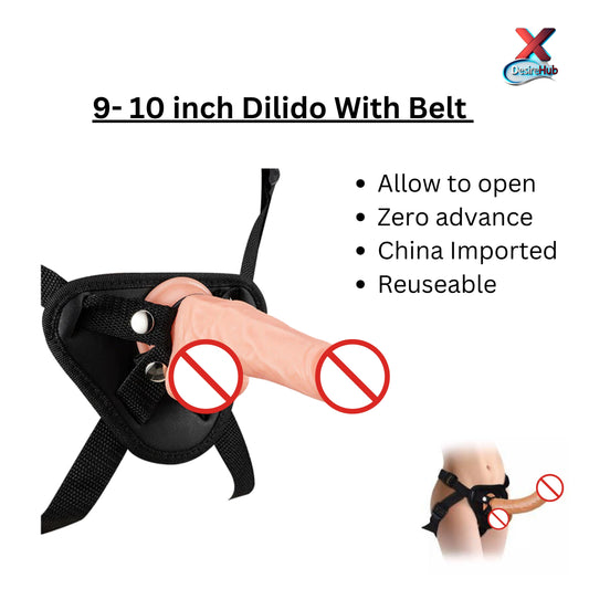 9-10 Inch Toy With Belt